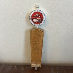 Uinta Brewing Company Tap Handle – Compass Design – “Earth, Wind and Beer”